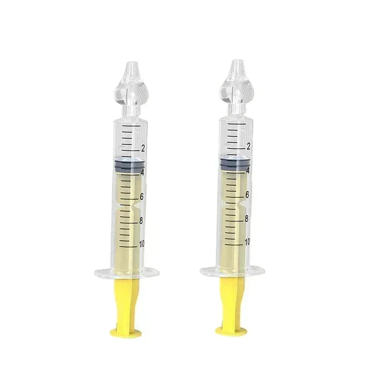 Irrigator Nasal Washing for Children Silicone Baby Nasal Aspirator Syringe Baby Nose Cleaner Kids Rhinitis Nasal Washer Reusable
