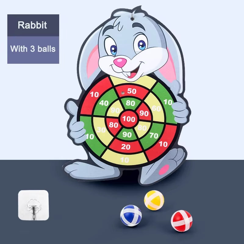 Educational Dart Board Baby Dart Indoor Sports Child Montessori Games for Children 3 to 7 Years