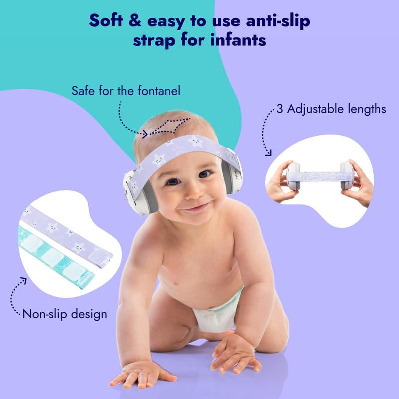 Marsho Baby Ear Protection Headphones | Headphones for Noise | Comfort Baby Noise Cancelling Headphones | Adjustable Baby Ear Defenders for Events