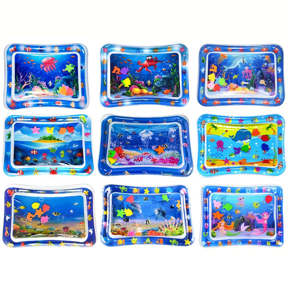 1Pc Inflatable PVC Playing Mat Baby Play Water Mat Toddler Pad Kids Early Education Activity Toys Mat Cushion Gift
