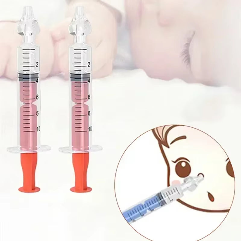 Irrigator Nasal Washing for Children Silicone Baby Nasal Aspirator Syringe Baby Nose Cleaner Kids Rhinitis Nasal Washer Reusable
