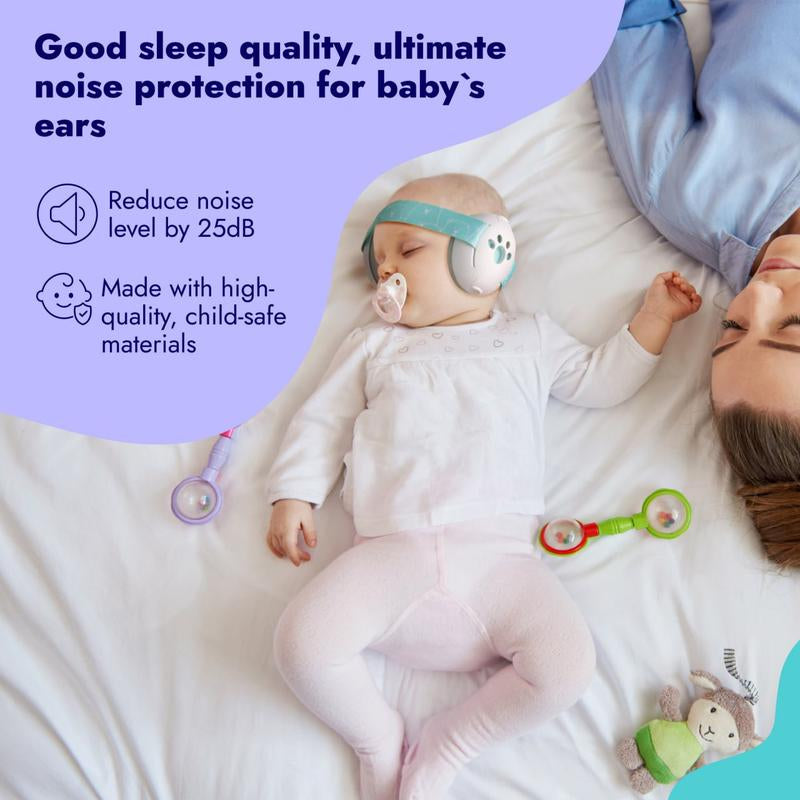 Marsho Baby Ear Protection Headphones | Headphones for Noise | Comfort Baby Noise Cancelling Headphones | Adjustable Baby Ear Defenders for Events
