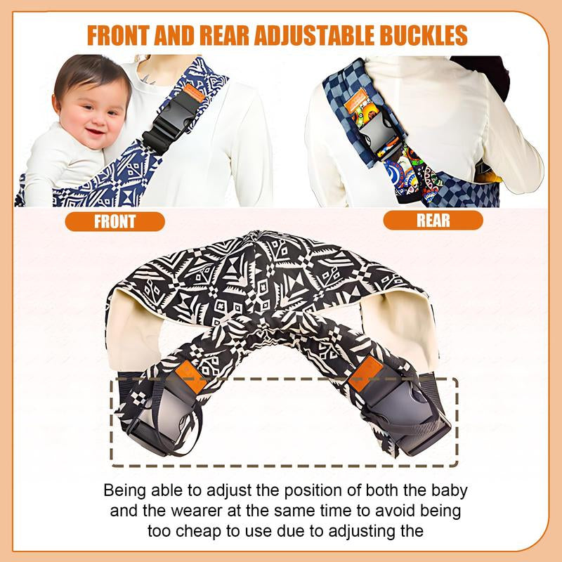 Baby Sling Carrier,Toddler Carrier, 2025 New Baby Sling,Portable and Lightweight Sling,Non-Slip Hip Seat Carrying 10-30Lbs Baby Wrap Baby Wearing