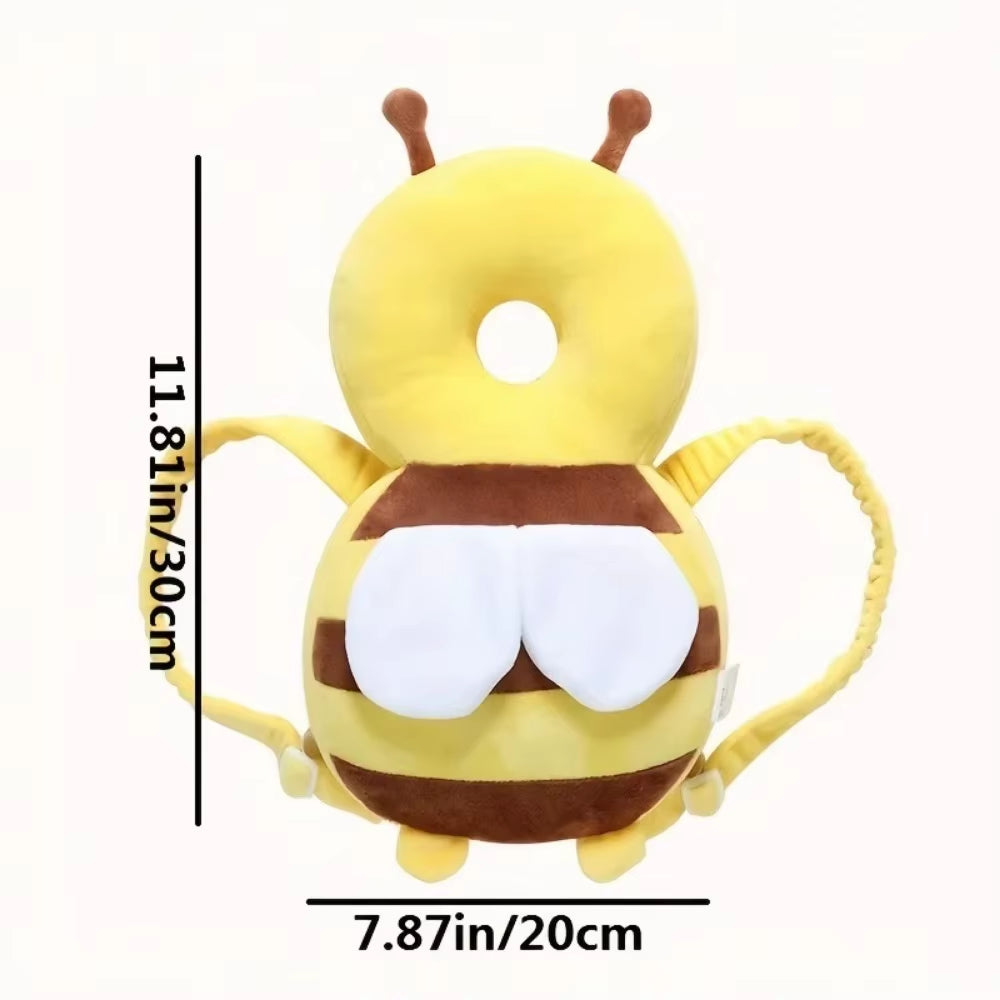 Head Back Protector Baby Protect Pillow Learn Walk Head Protector Cushion anti Fall Backward Cap Carry Cartoon Kids Safe Bibi